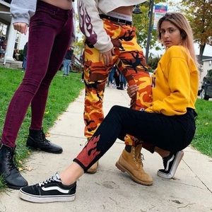 BOGO 50% (most expensive)! Hand painted denim